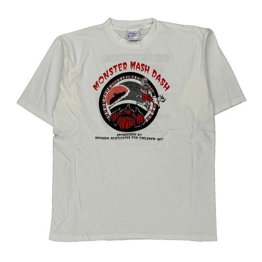 Monster Mash Dash All Sport Single Stitch T-Shirt - Large Black Cotton