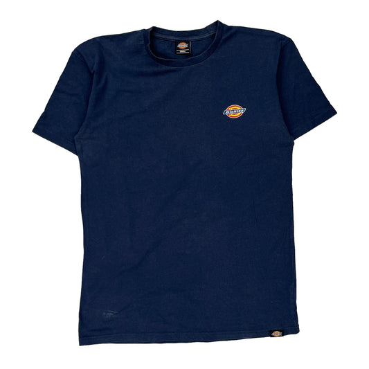 Dickies T-Shirt - Small Blue Cotton