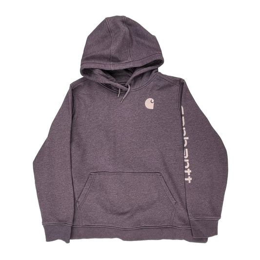 Carhartt Hoodie - 3XL Purple Cotton Blend