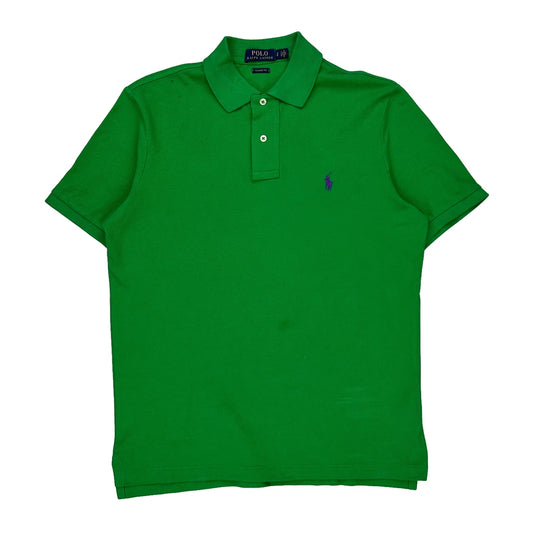 Polo By Ralph Lauren Polo Shirt - Small Green Cotton