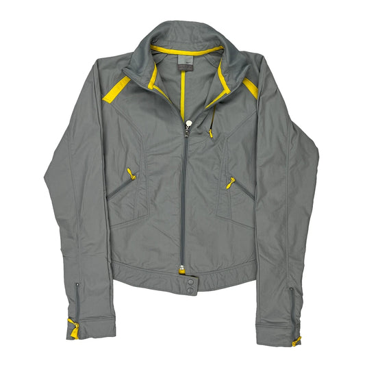 Nike Jacket - Small Grey Polyester