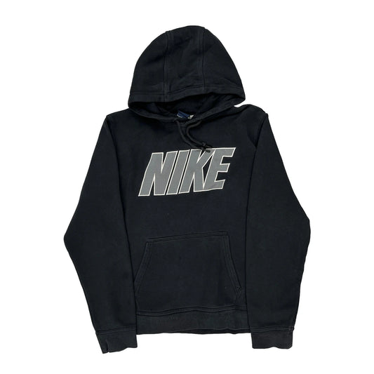 Nike Hoodie - Large Black Cotton
