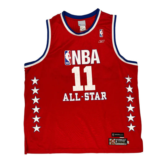 All-Star Reebok Nba Jersey - 2XL Red Polyester