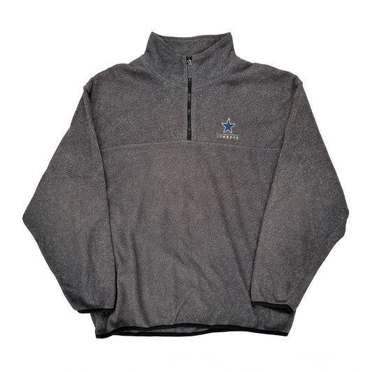 Dallas Cowboys Starter Nfl Fleece - XL Grey Polyester