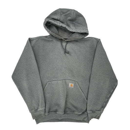 Carhartt Hoodie - Medium Grey Cotton Blend
