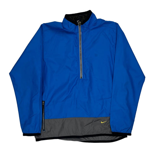 Nike Windbreaker - Medium Blue Polyester