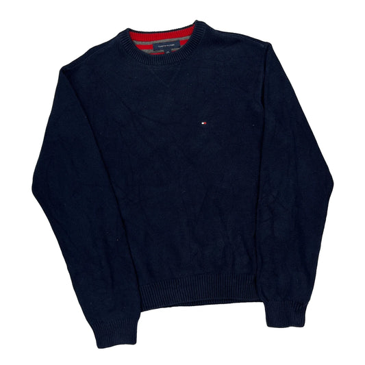 Tommy Hilfiger Jumper - Large Navy Cotton