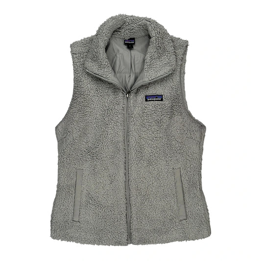 Patagonia Fleece Gilet - Small Grey Polyester