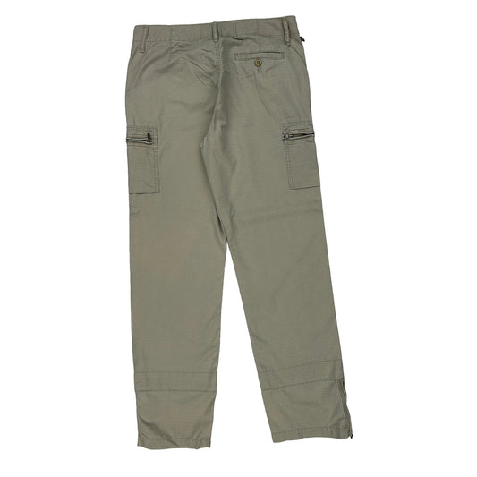 Polo By Ralph Lauren Cargo Trousers - 32W UK 12 Beige Cotton