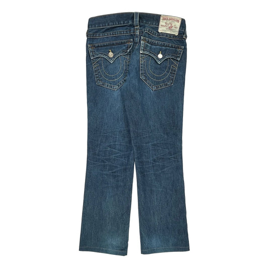 True Religion Boot Cut Jeans - 32W 31L Blue Cotton