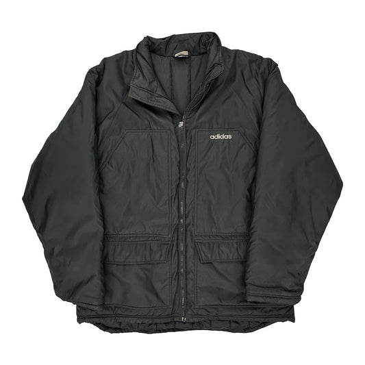 Adidas Spellout Puffer - 2XL Black Polyester