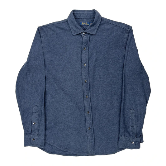 Polo By Ralph Lauren Shirt - XL Blue Cotton