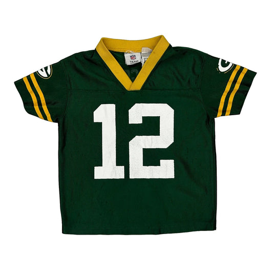 Green Bay Packers, Age 4-5 N.F.L. Team Apparel Football Jersey - XS Green Polyester