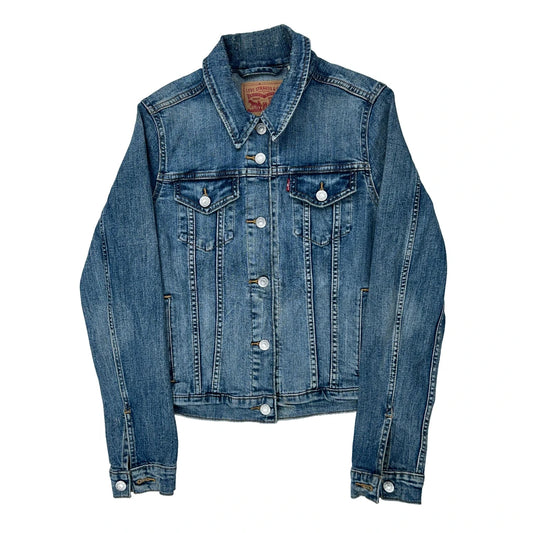 Levis Denim Jacket - Medium Blue Denim