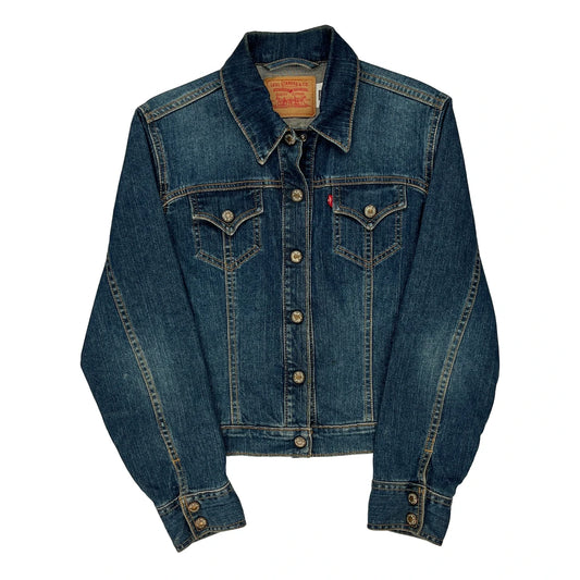 Levis Denim Jacket - Medium Blue Cotton