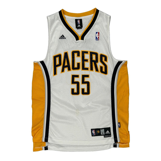 Indiana Pacers Adidas Nba Jersey - Medium White Polyester