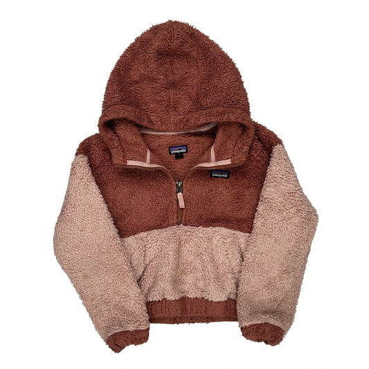 Age 7 Patagonia Hoodie - Small Brown Polyester