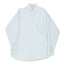  Vintage blue Naf Naf Patterned Shirt - womens xx-large