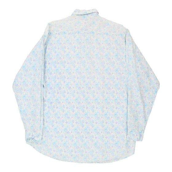 Vintage blue Naf Naf Patterned Shirt - womens xx-large