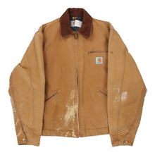  Vintage brown Heavily Worn Carhartt Jacket - mens large