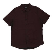  Vintage burgundy Guess Short Sleeve Shirt - mens x-large