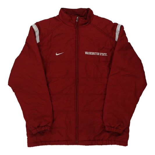 Vintage red Washington State Nike Puffer - mens x-large
