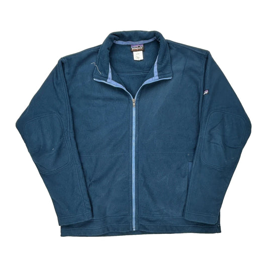 Synchilla Patagonia Fleece - Large Blue Polyester