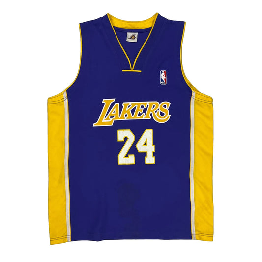 Los Angeles Lakers Replica Nba Jersey - 3XL Blue Polyester