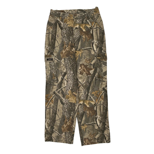 Proseries Realtree Cargo Trousers - Medium Camo Cotton