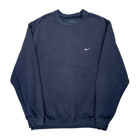 Nike Sweatshirt - XL Navy Cotton