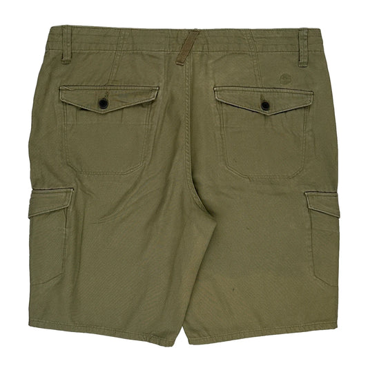 Timberland Cargo Shorts - 36W 10L Khaki Cotton