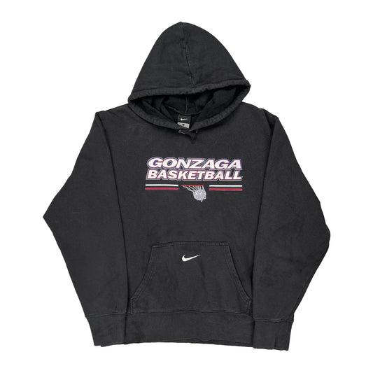 Gonzaga Basketball Nike College Hoodie - Large Black Cotton