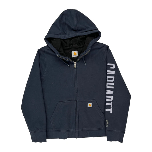 Carhartt Hoodie - XL Navy Cotton Blend