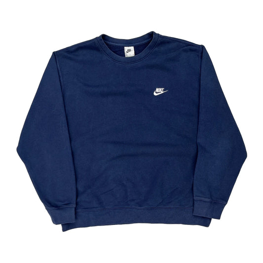 Nike Sweatshirt - XL Blue Cotton