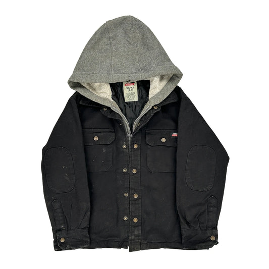 Age 4-5 Dickies Jacket - XS Black Cotton