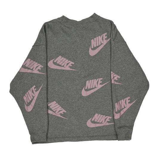 Nike Sweatshirt - Medium Grey Cotton