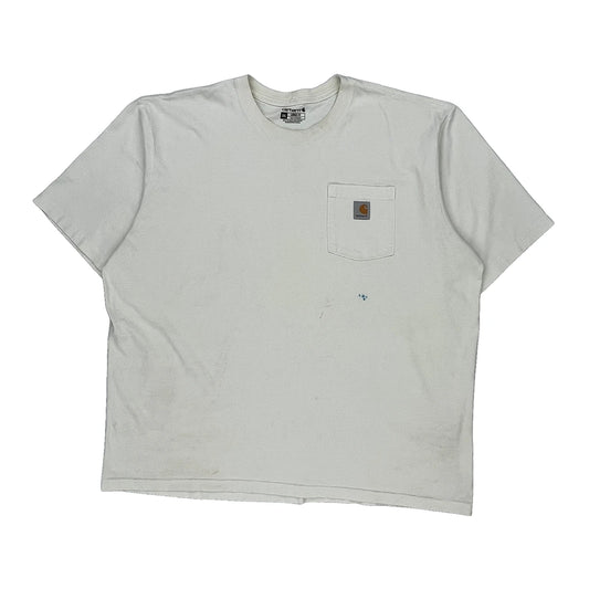 Carhartt T-Shirt - 2XL White Cotton