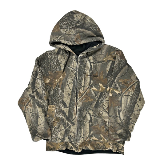 Unbranded Hoodie - Large Camo Cotton Blend