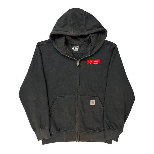 Schwickert'S Carhartt Hoodie - Large Black Cotton Blend