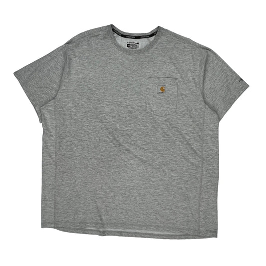 Carhartt Force Carhartt T-Shirt - 2XL Grey Cotton