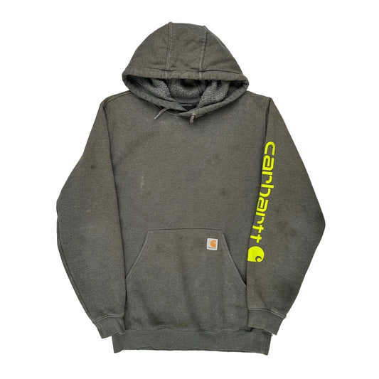 Carhartt Hoodie - Medium Grey Cotton Blend