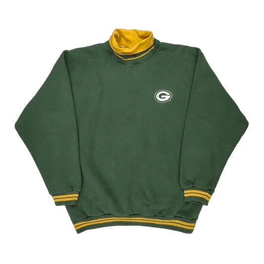 Green Bay Packers Starter Nfl Sweatshirt - Large Green Polyester