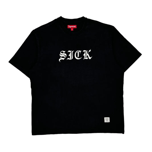 Supreme T-Shirt - XL Black Cotton