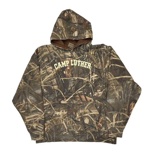 Artisan Hoodie - Large Camo Cotton