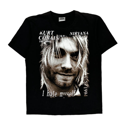 Kurt Cobain The Roxx Band T-Shirt - XL Black Cotton