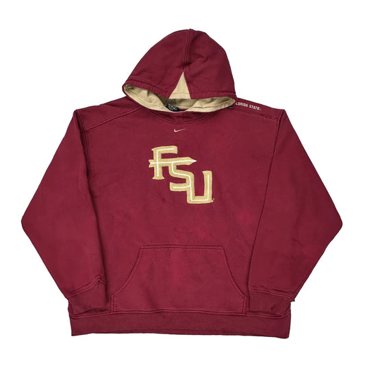 Florida State University Nike College Hoodie - XL Gold Cotton