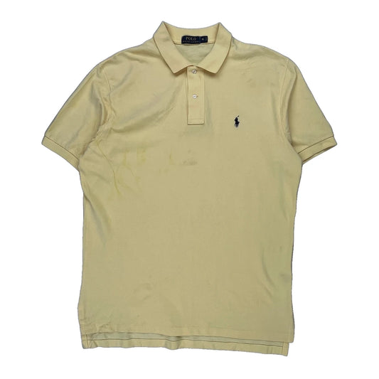Polo By Ralph Lauren Polo Shirt - XL Yellow Cotton