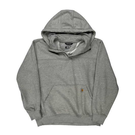 Rain Defender Carhartt Hoodie - XL Grey Cotton Blend