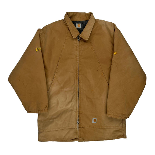Economy Glass Carhartt Jacket - 2XL Brown Cotton
