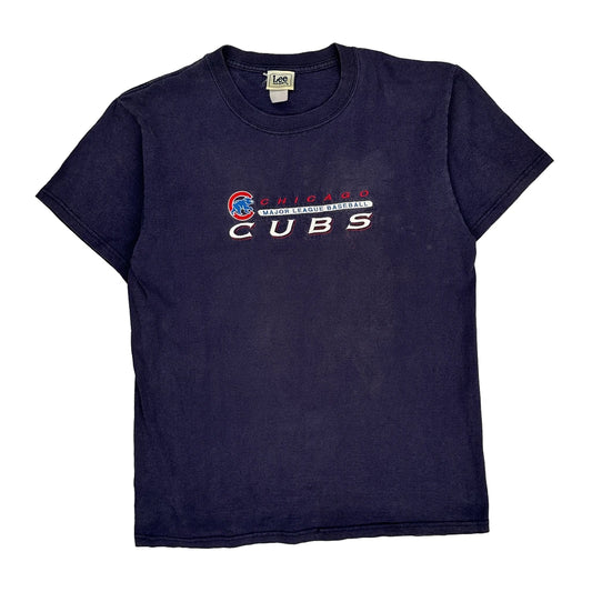 Chicago Cubs Lee Sport Mlb T-Shirt - Medium Navy Cotton